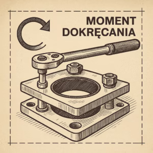 jaki moment dokrecania uszczelek